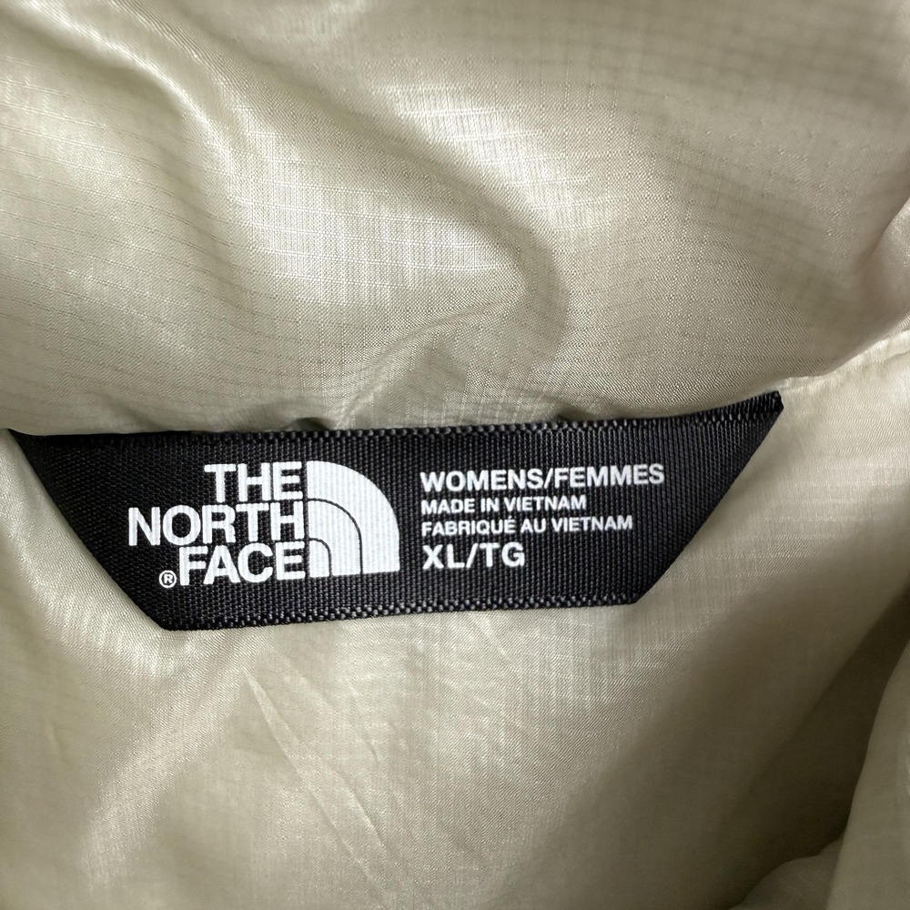 The North Face Vest Womens XL White ThermoBall Insulated Lightweight Puffer Zip - Picture 2 of 7